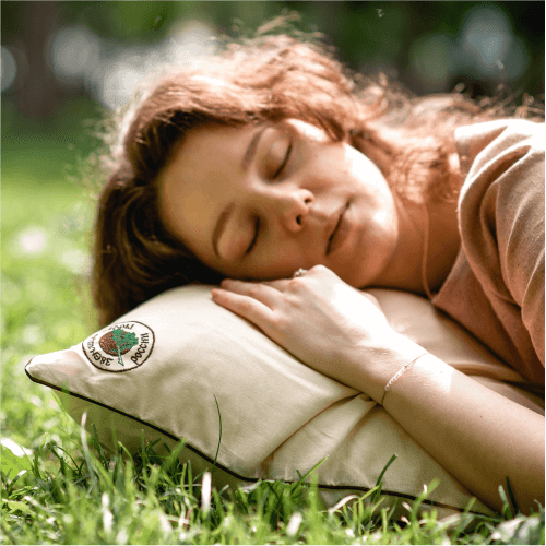 Pillow filled with Cedar chips MegreLLC