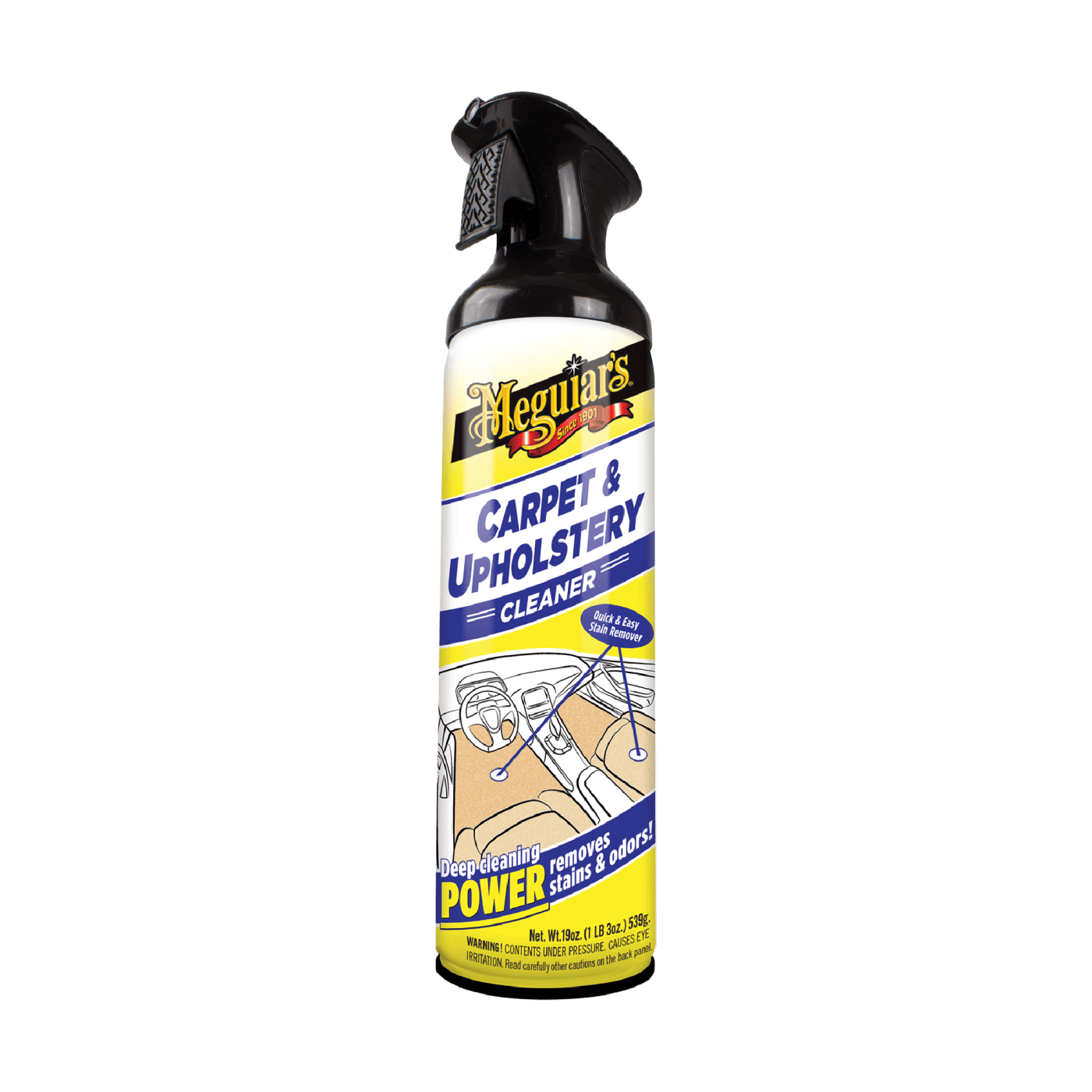 G9719 CARPET & UPHOLSTERY CLEANER 19 oz. Meguiar’s Thailand