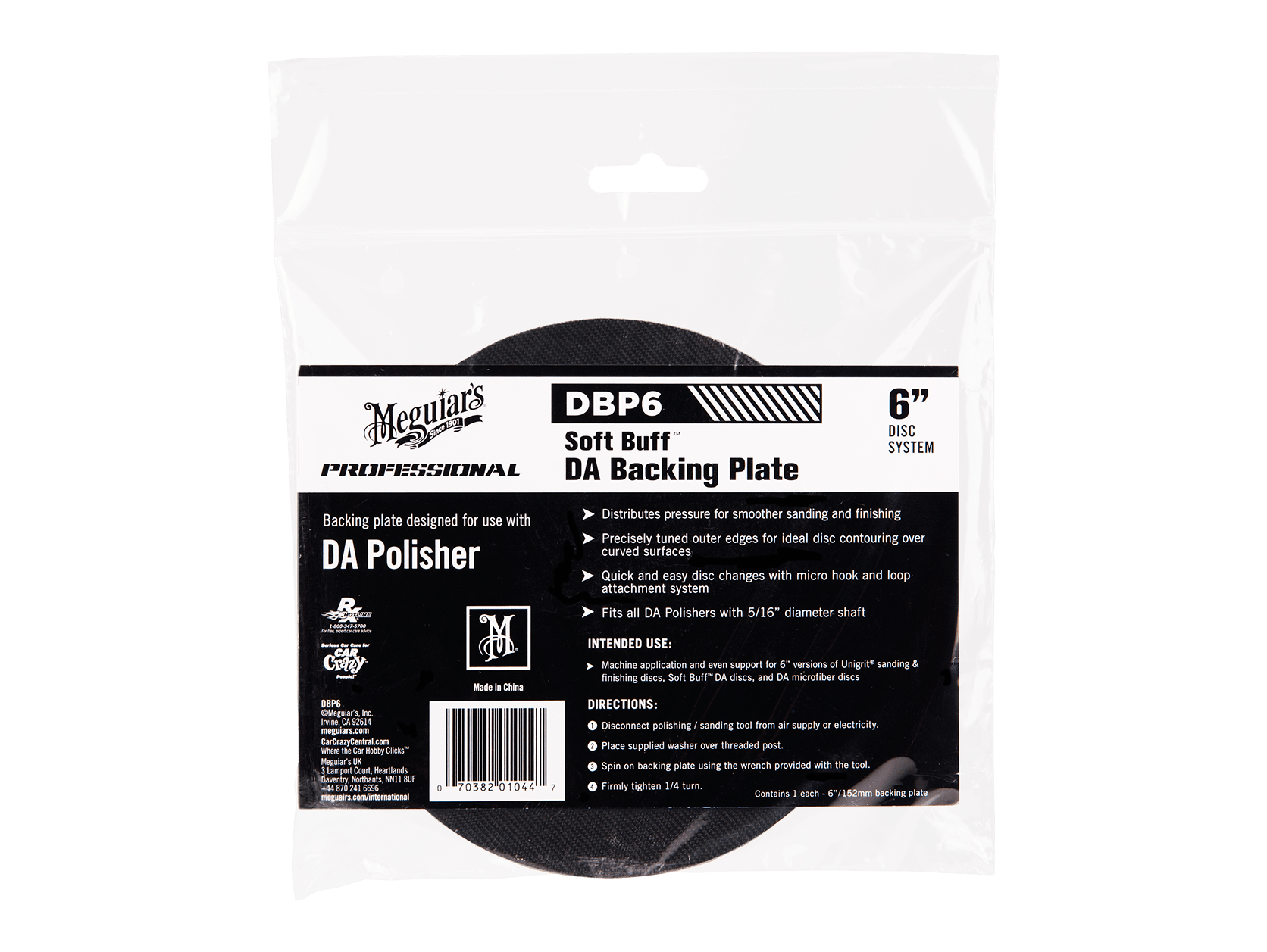 Meguiar'sDA Backing Plate 6" Meguiars