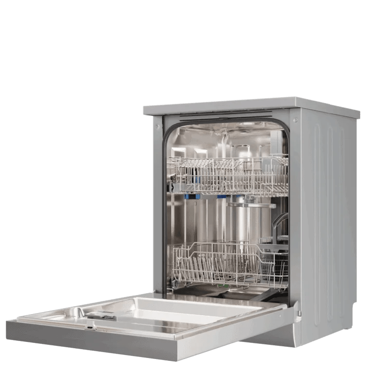 Voila Freestanding 12 place setting dishwasher with Super Active Drying