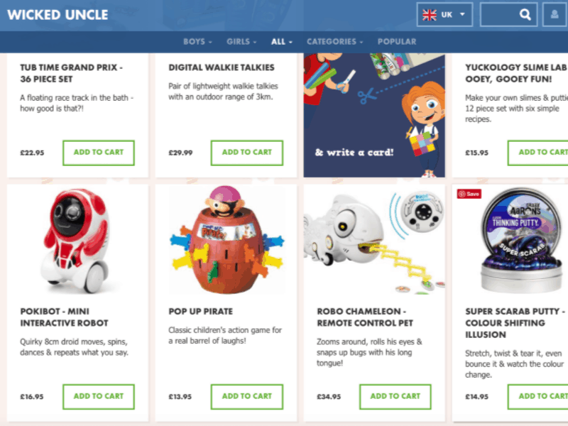 Toy Shopping With Wicked Uncle Me, him, the dog and a baby!