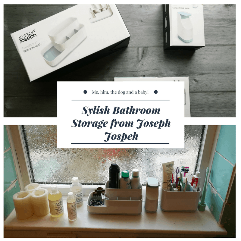 Stylish Bathroom Storage From Joseph Joseph Me, him, the dog and a baby!