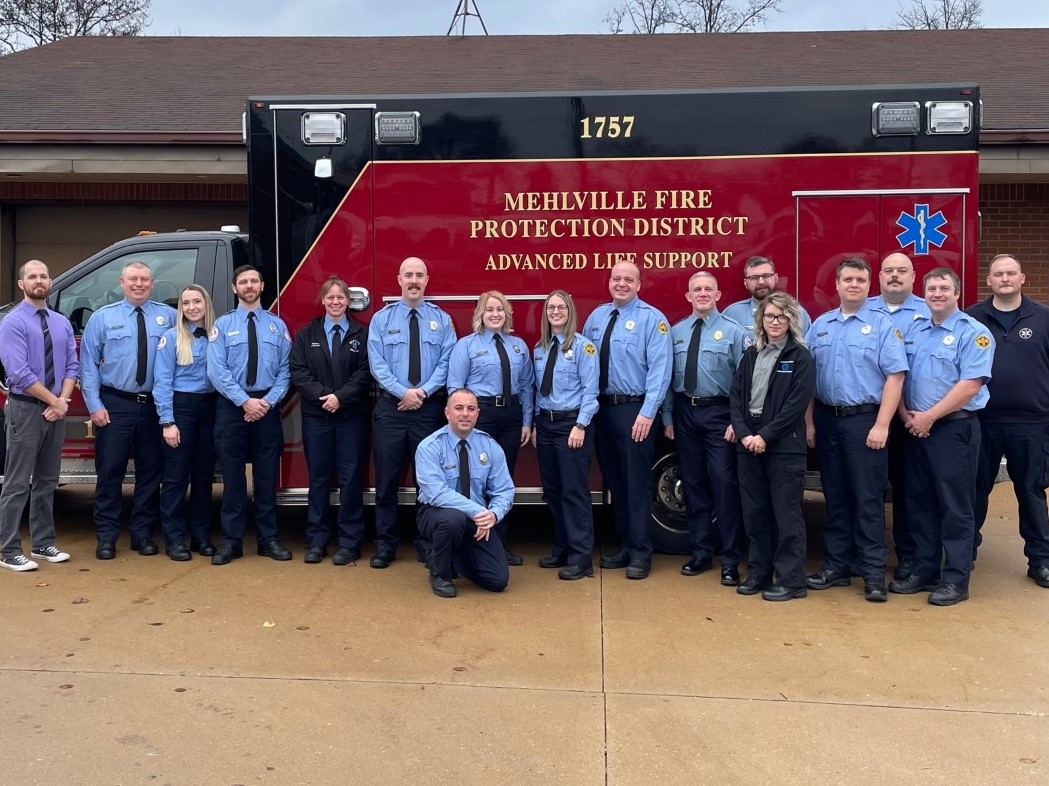 10 MFPD Paramedics Earn Their CCP Stripes Mehlville Fire Protection