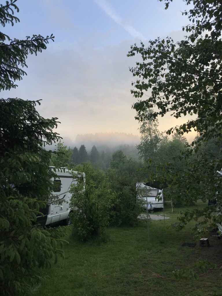 FamilienCampingWochenende im Bayerischen Wald Falkenstein und Arber