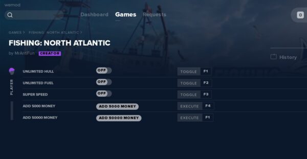 Fishing North Atlantic Trainer (1.0.353.4792) Latest Version