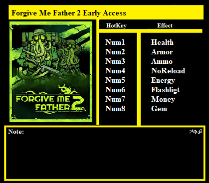 Forgive Me Father 2 Trainer (1.0) - Latest Version
