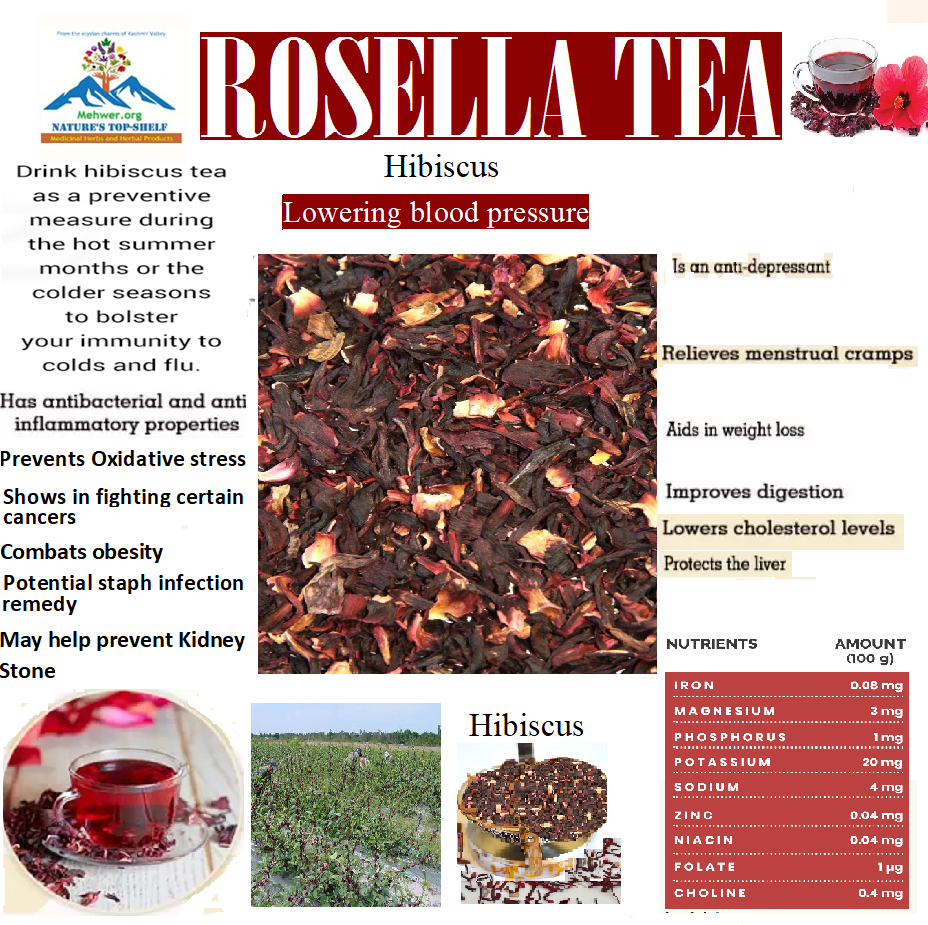 Hibiscus flower Online Herb Store Mehwerteas....