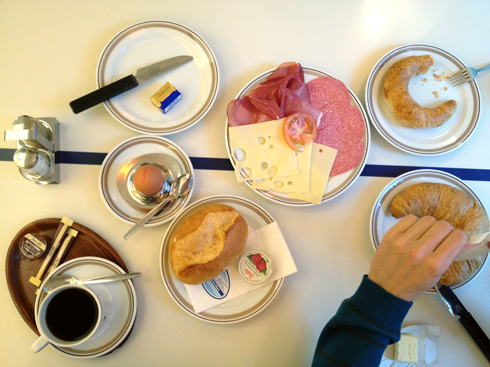 the german breakfast