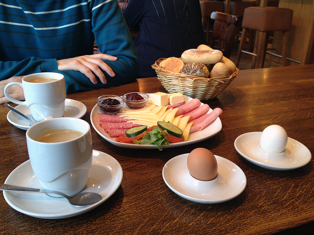 the german breakfast