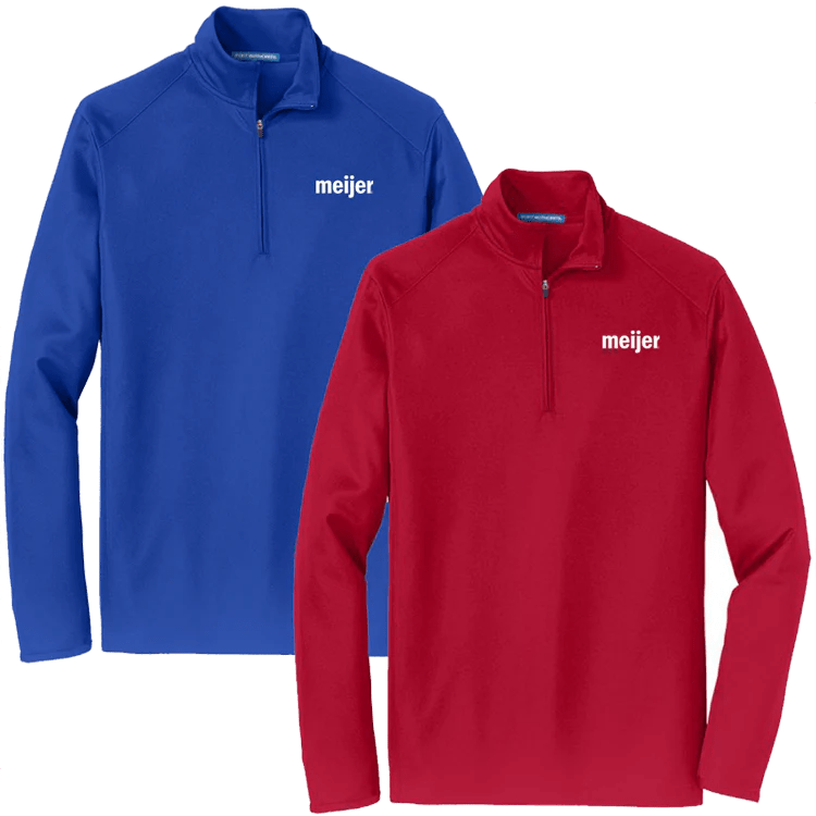 Men's Sport Tek 1/2 Zip Pullover Meijer Logo Store