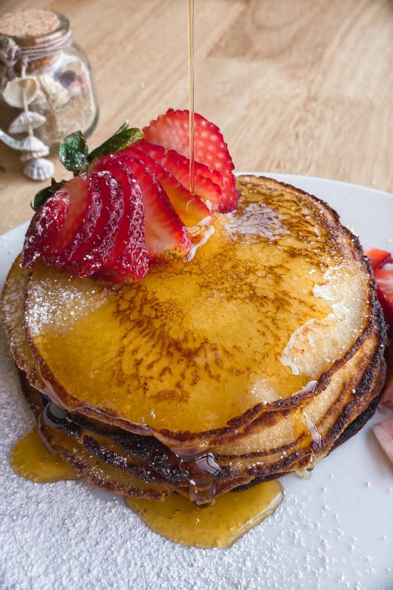 Almond Ricotta Mochi Pancakes Mei Just Did