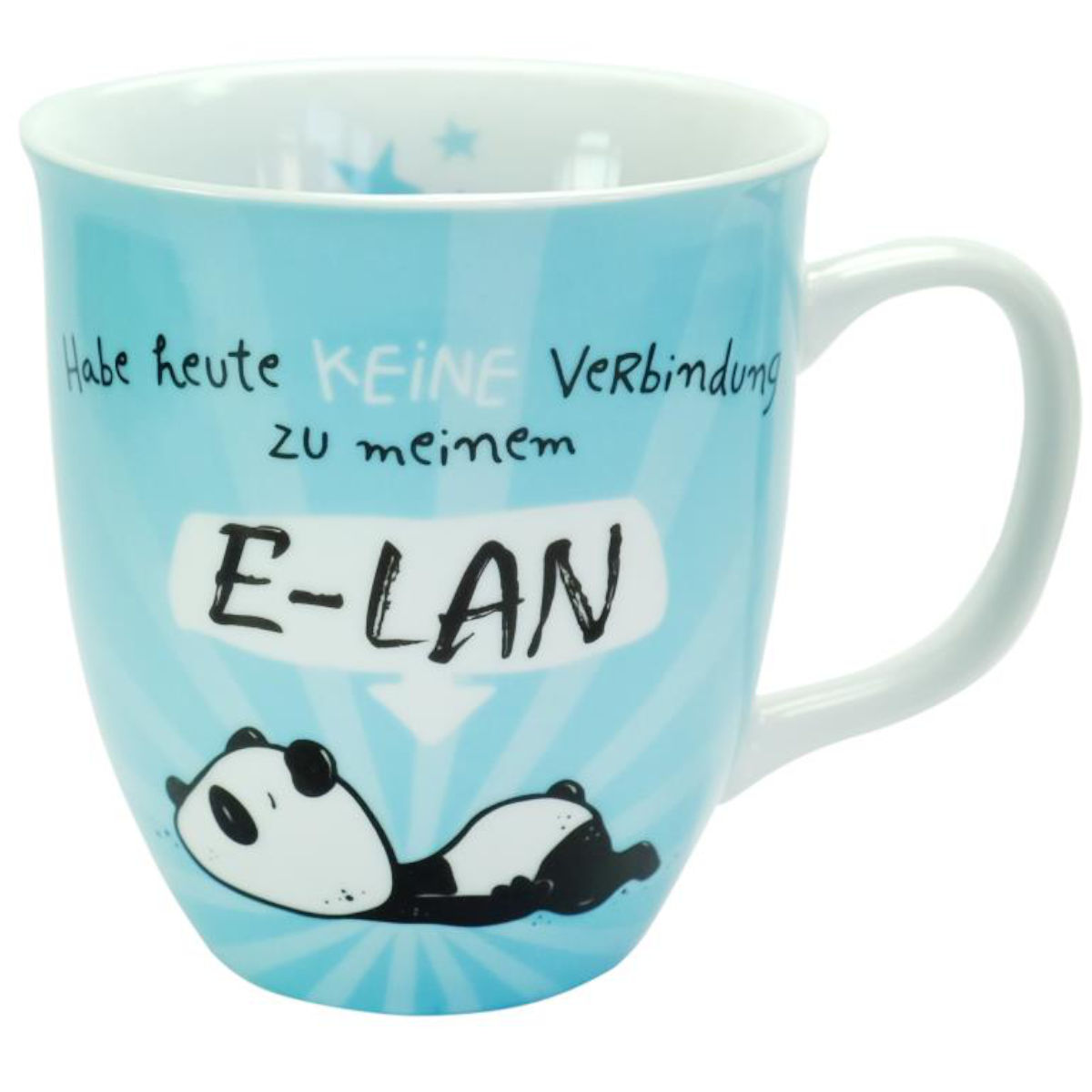 Tasse Porzellan Habe heute keine Verbindung zu meinem E