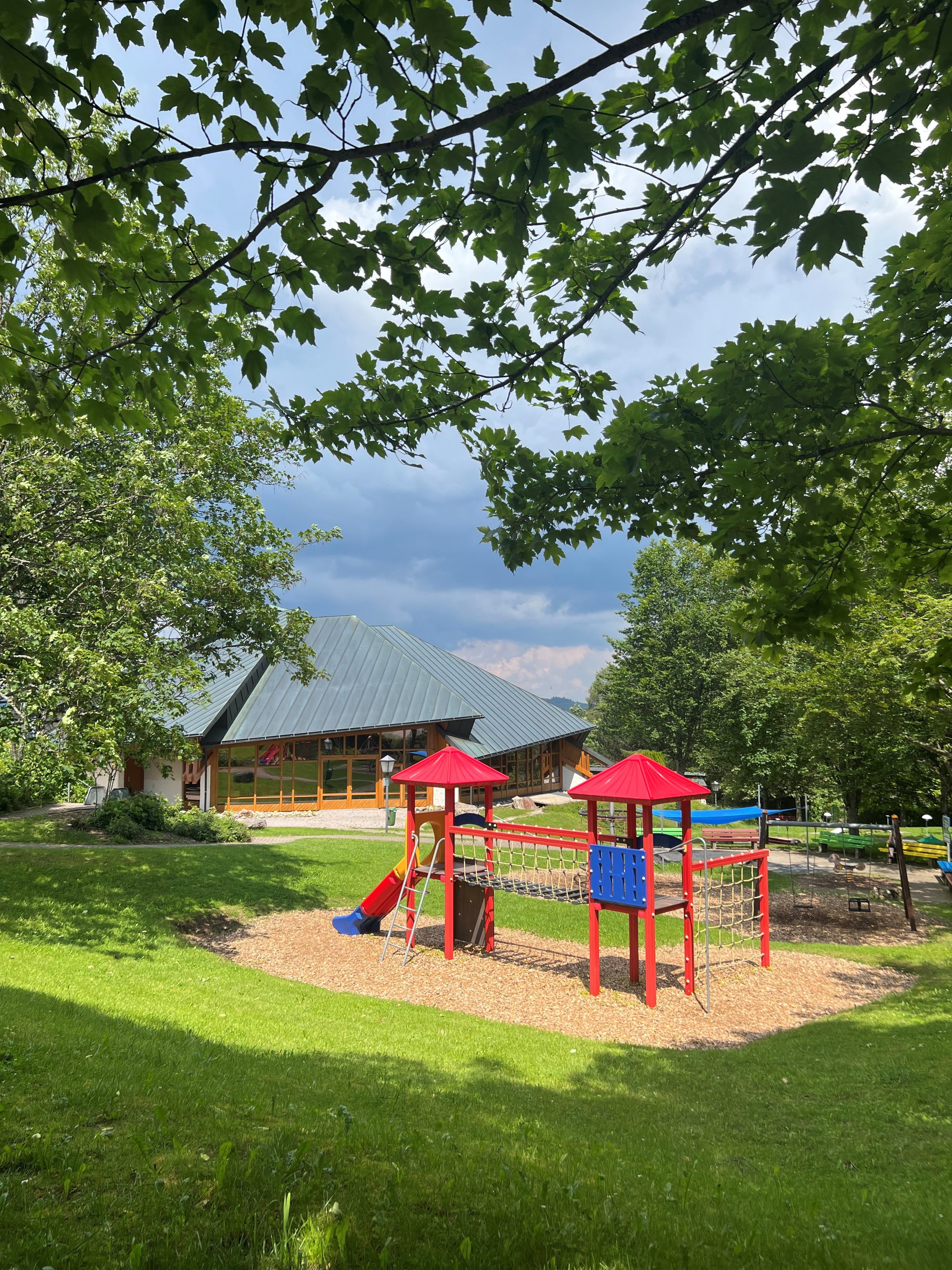 Playground for small children at the house of guests in Höchenschwand