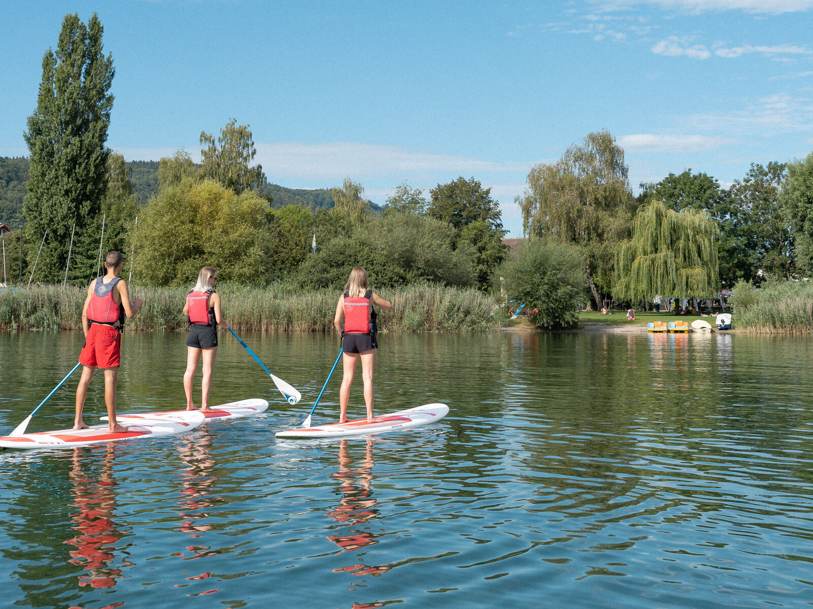 Kanu und StandUpPaddling Verleih im Strandbad Ludwigshafen