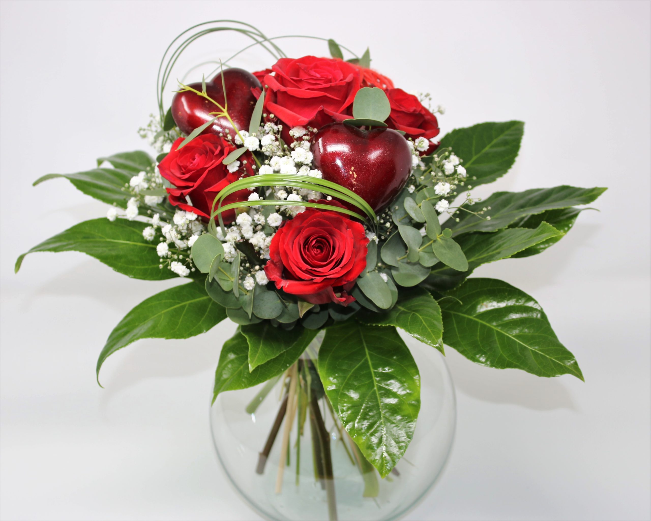 Blumenstrauß "Red Love" Blumenstudio Wilde Rose