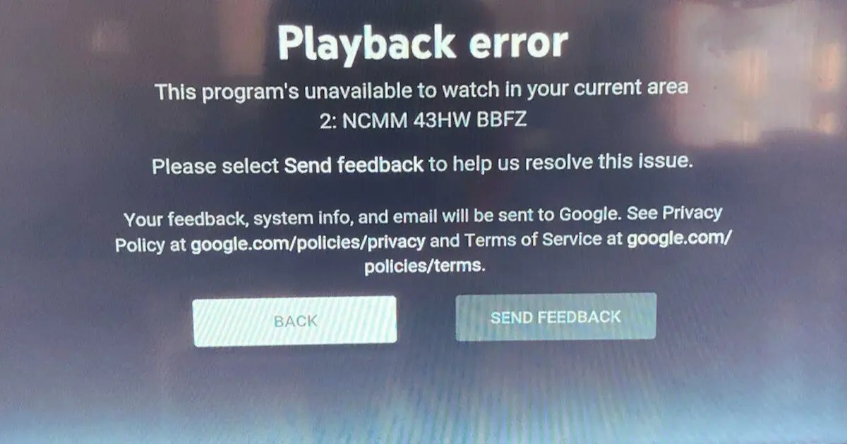 How Can I Get Rid of Playback Error on My YouTube TV?