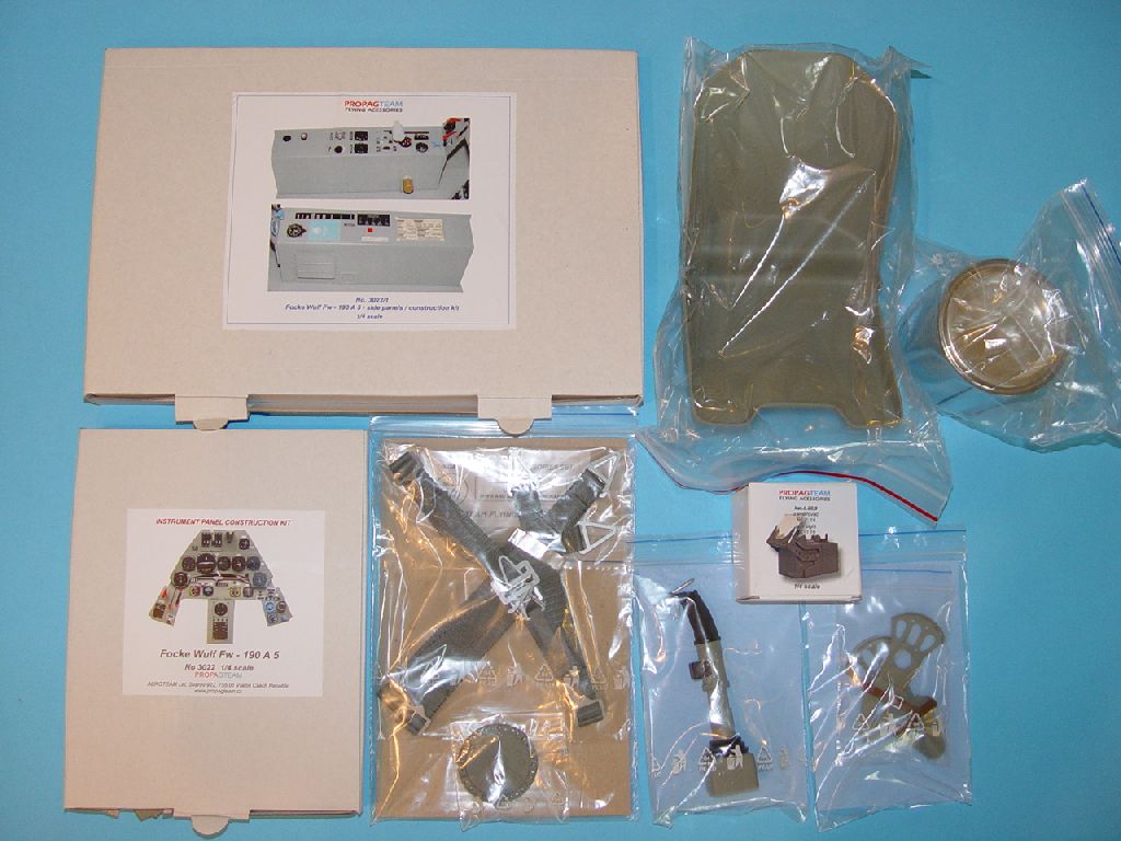 Meister Scale FW190 A & D Complete Cockpit Kit