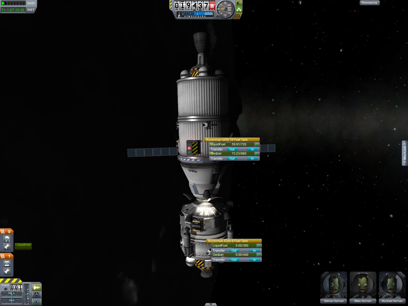 Shortly after, they were on their way. The transmunar trajectory would