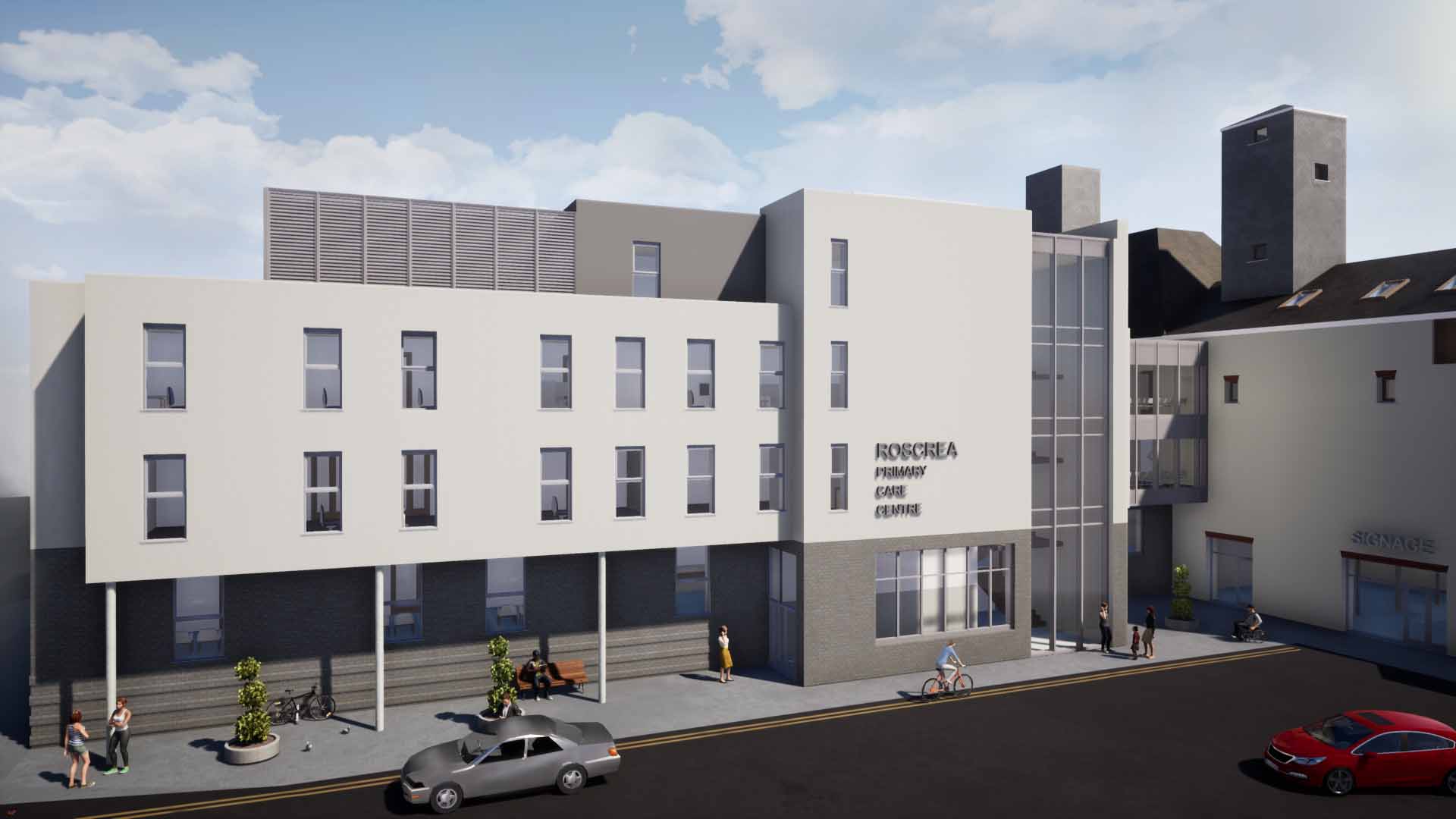 Roscrea Primary Care Centre Meitheal Architects