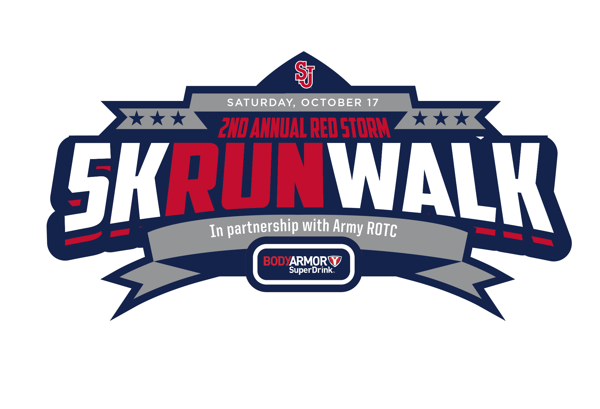 SJU 5K RUN LOGO Mekale Jackson