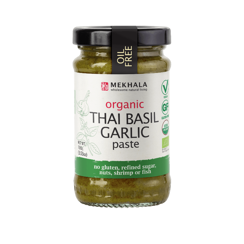 Organic Thai Basil Garlic Paste Mekhala Living