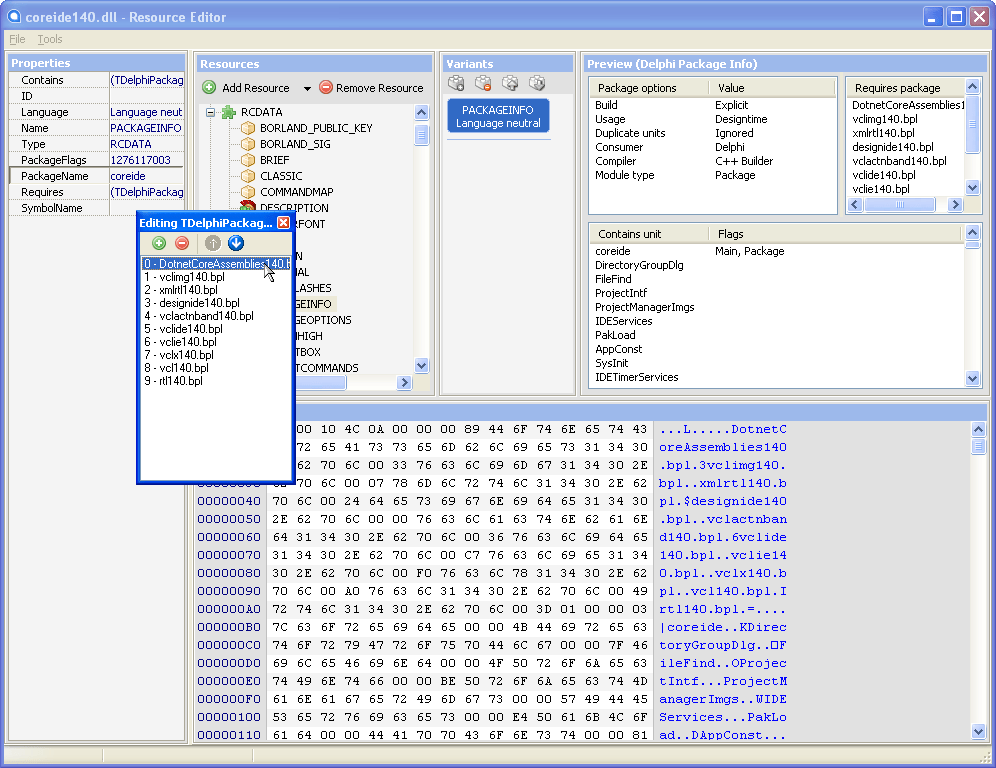 Resource Editor MelanderBlog