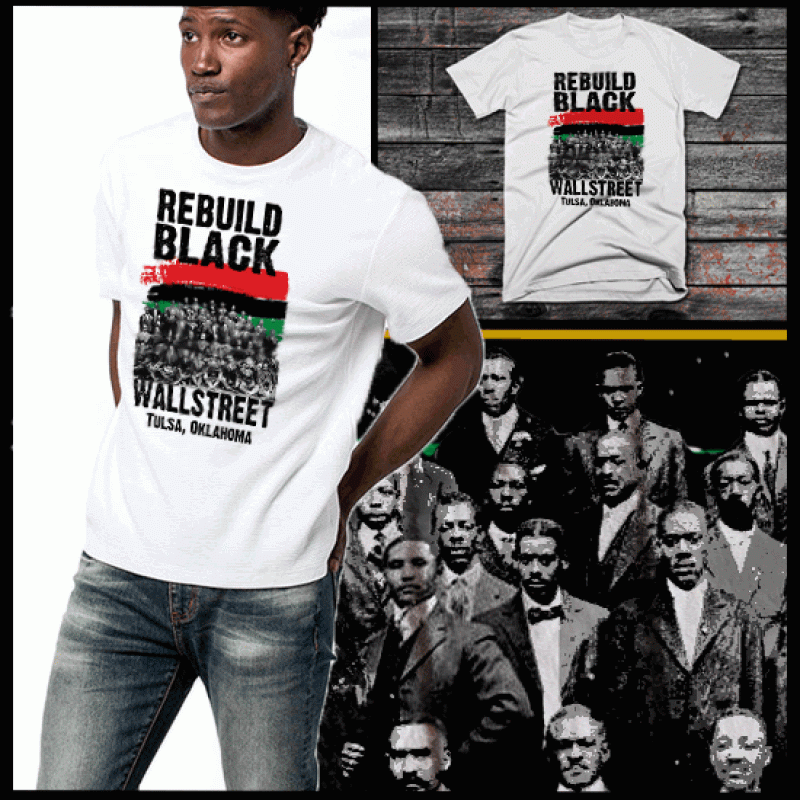 Rebuild Black Wall Street TShirt
