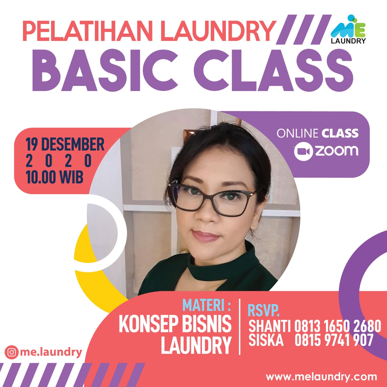 Pelatihan Basic Class ME Laundry Training Centre