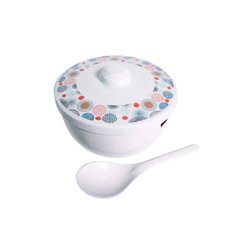 Marru Rice Bowl with Cover & Spoon Melawares