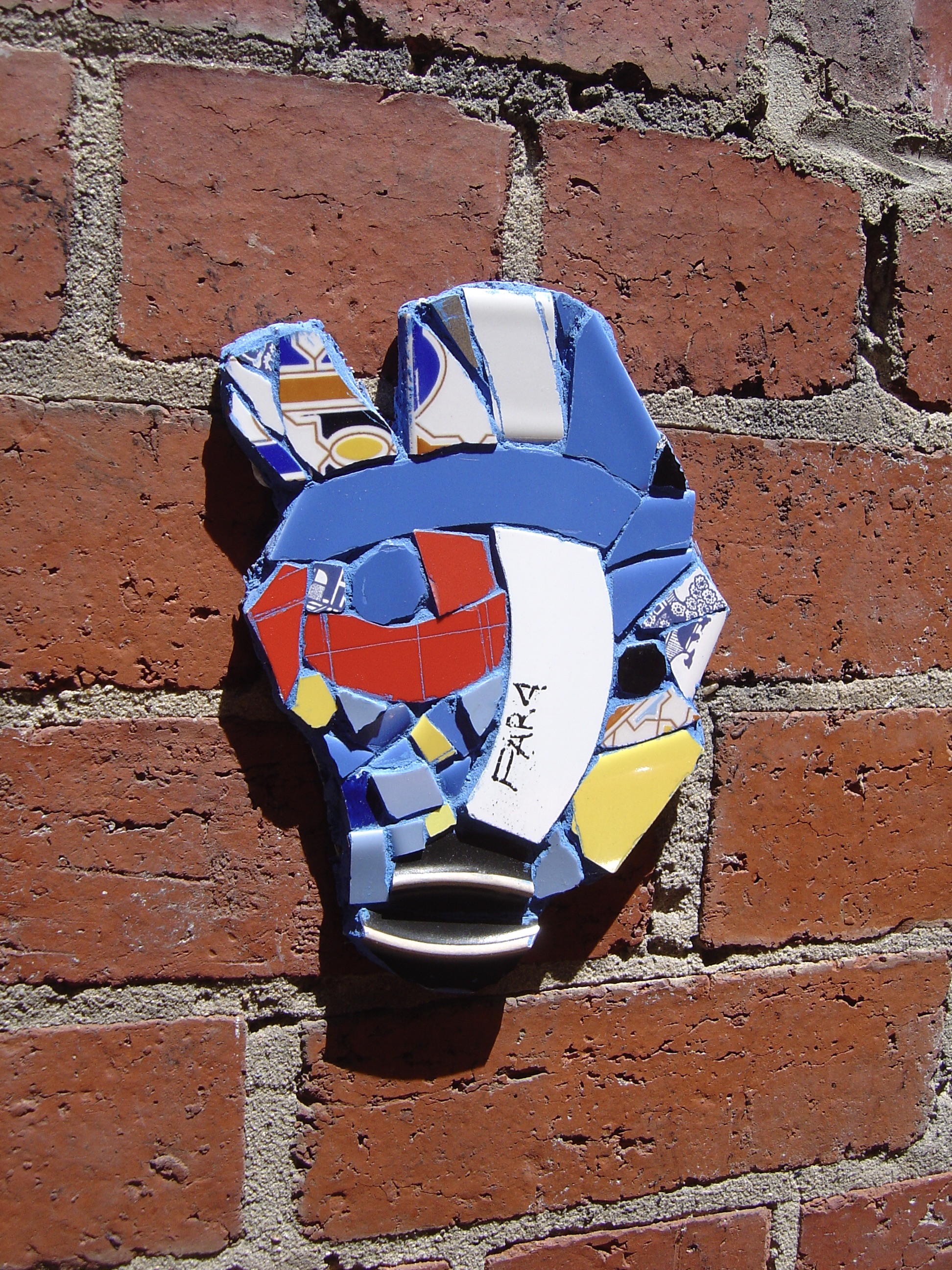 How long does graffiti last? Black Mark