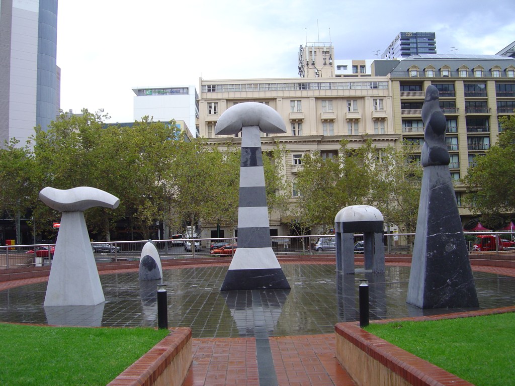 Public Sculpture Black Mark