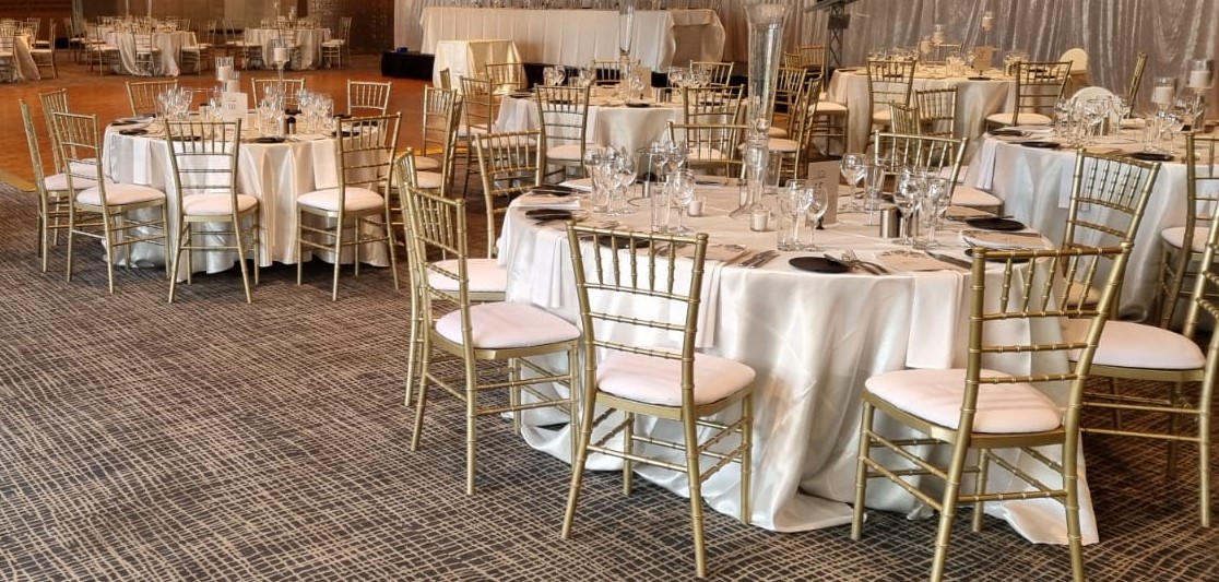 Gold Tiffany Chair Melbourne Event Hire