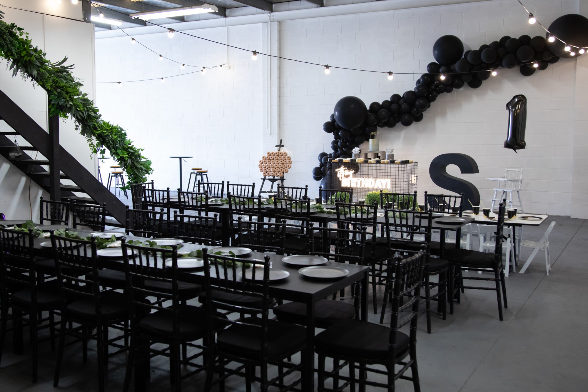 Black Tiffany Chair Melbourne Event Hire