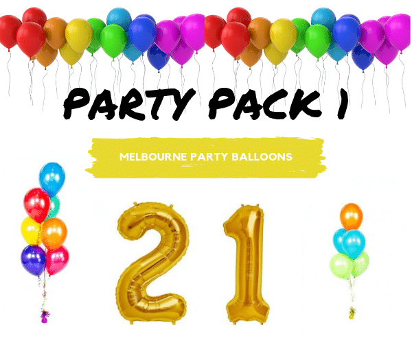 Party Pack 1 Melbourne Party Balloons Melbournes Ultimate Online