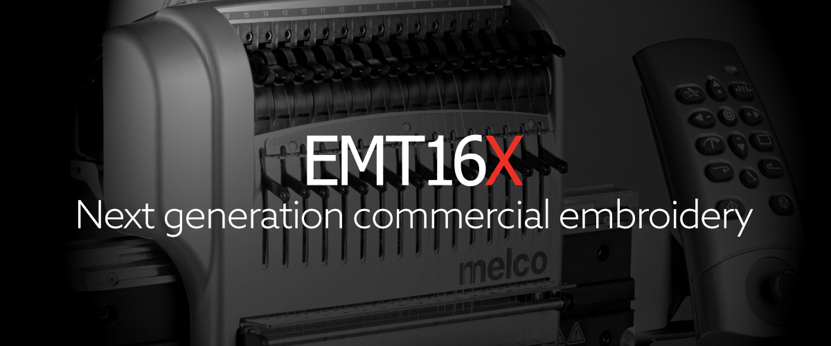 Real Modularity Function of Melco's EMT16X Commercial Embroidery