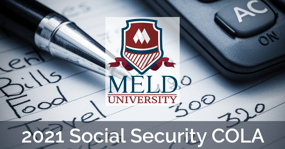 Social Security Cost of Living Adjustment [COLA] for 2021