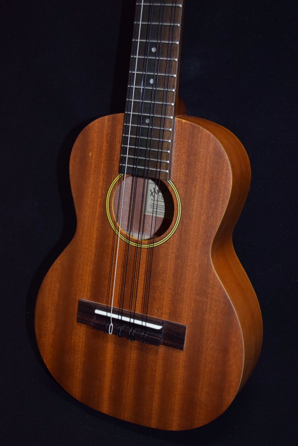 Hula Ukes Mahogany 8string Tenor Mele Ukulele the sweet sound of aloha
