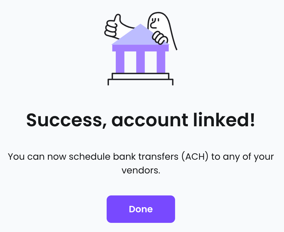 Connecting your bank account with microdeposits Melio