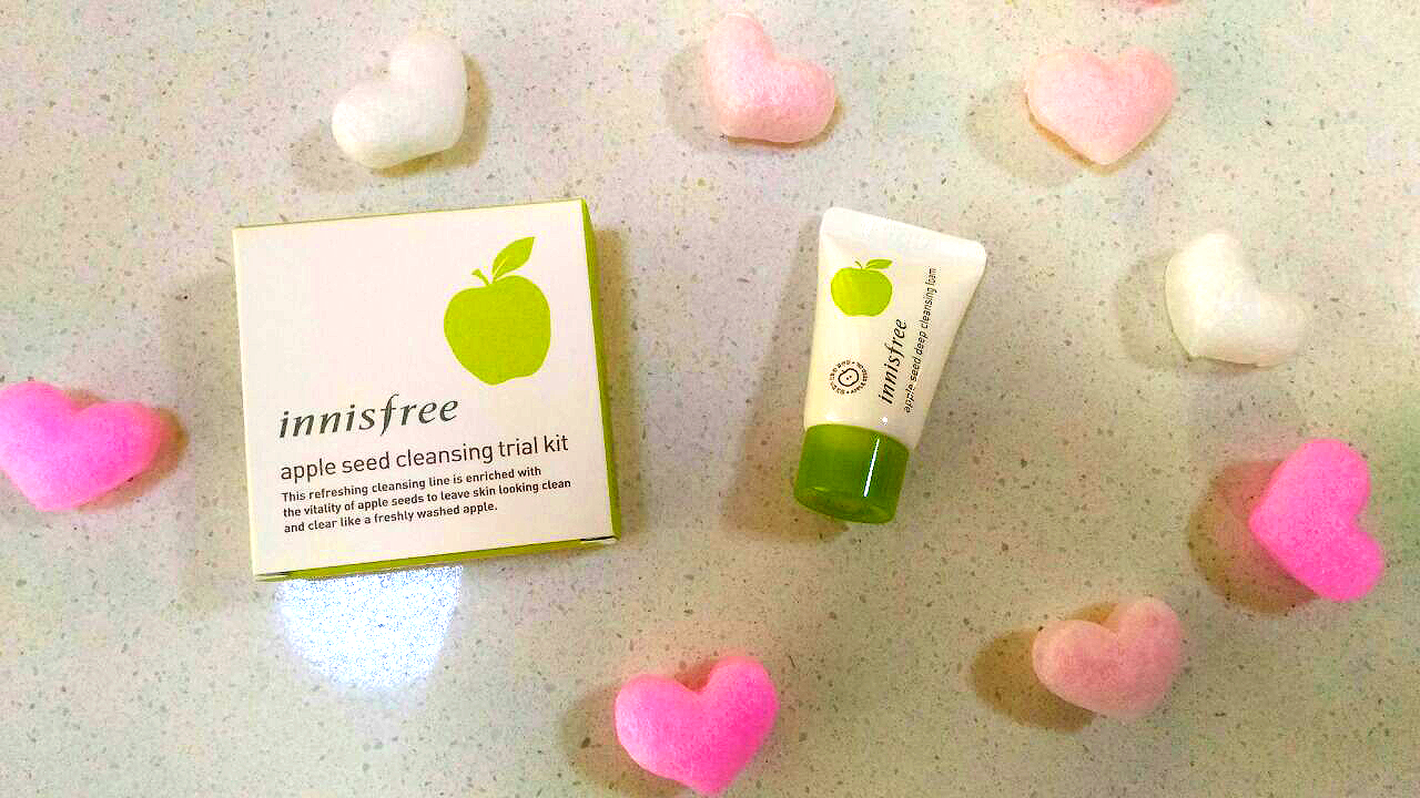 apple seed cleansing foam