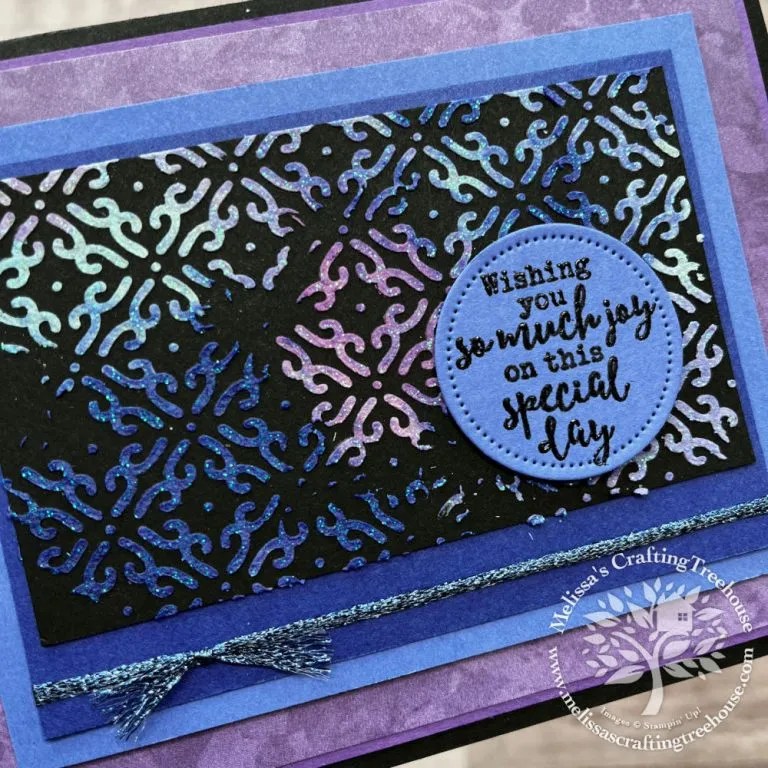 Make these stunning cards with embossing paste! Melissa's Crafting