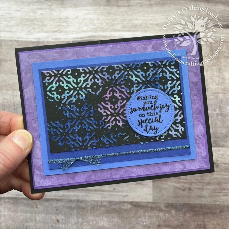 Make these stunning cards with embossing paste! Melissa's Crafting
