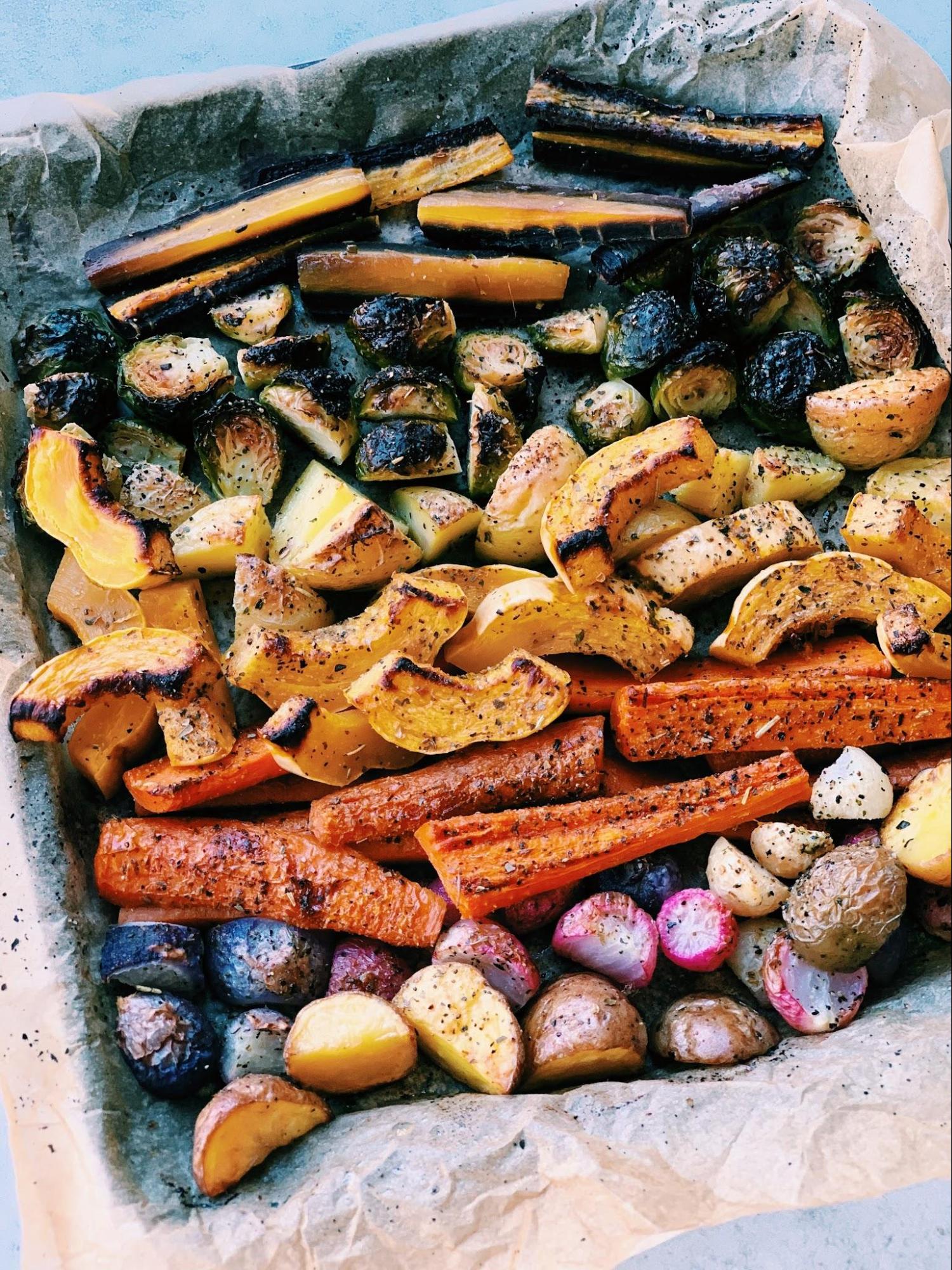 Autumn Roasted Vegetables Melissa's Healthy Kitchen