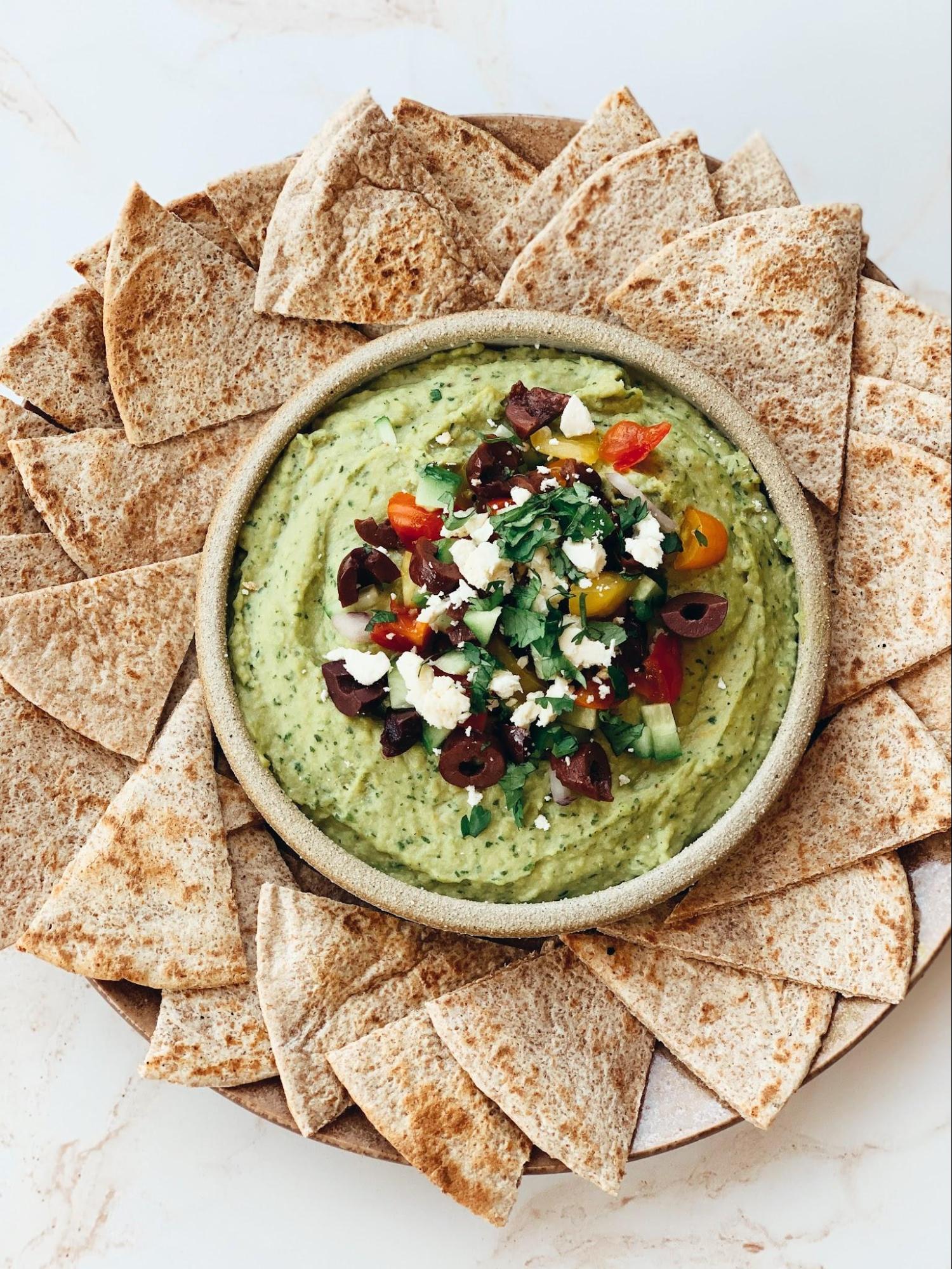 Cilantro Greek Hummus Melissa's Healthy Kitchen