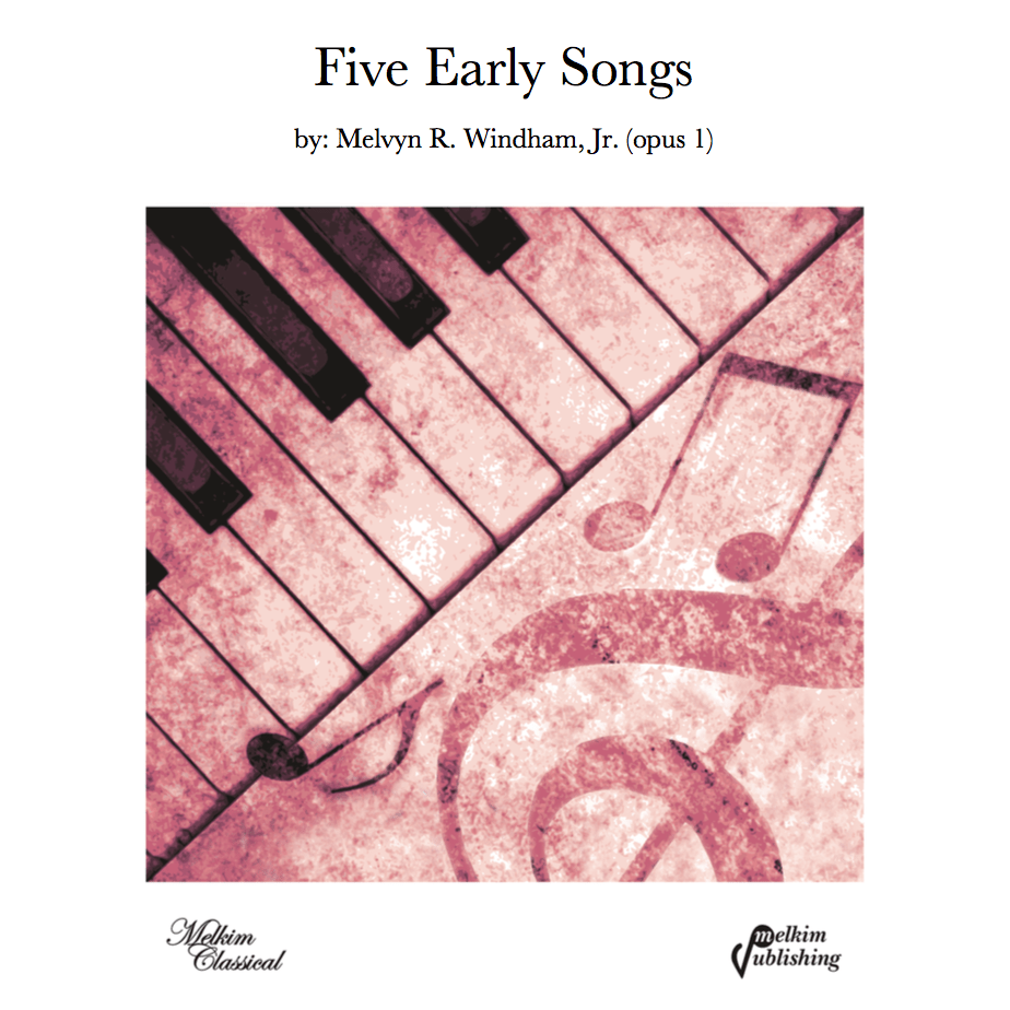 Five Early Songs (Sheet Music for Piano) — op. 1 Melkim Publishing