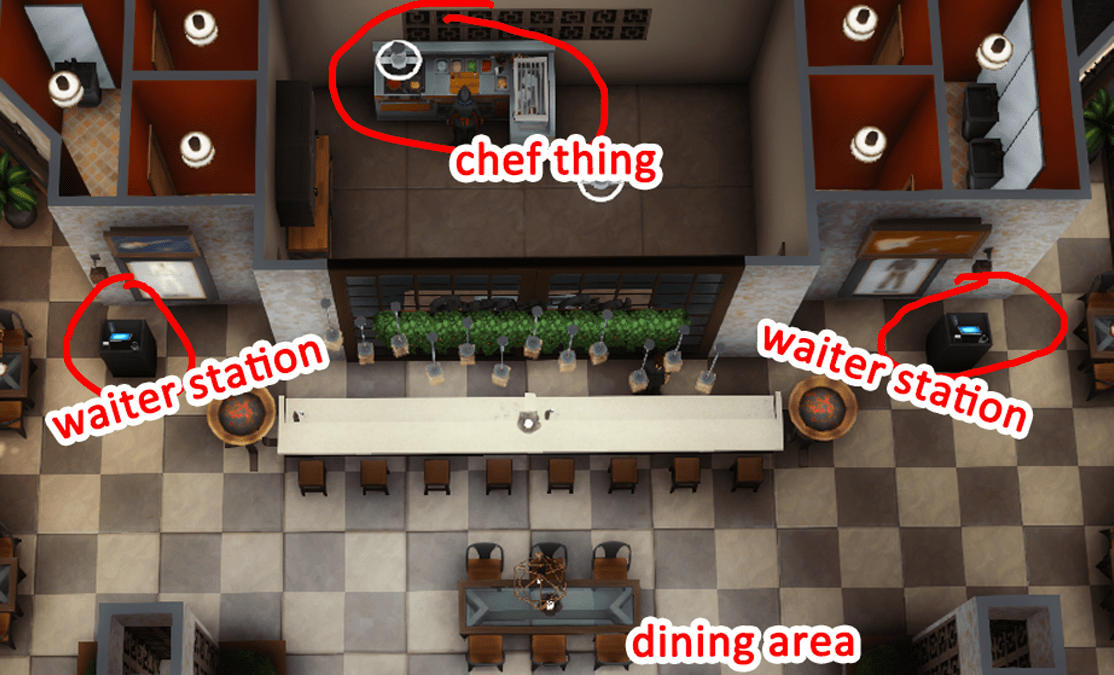 How to Set up Restaurants so your Sims Actually Get their Food mellindi