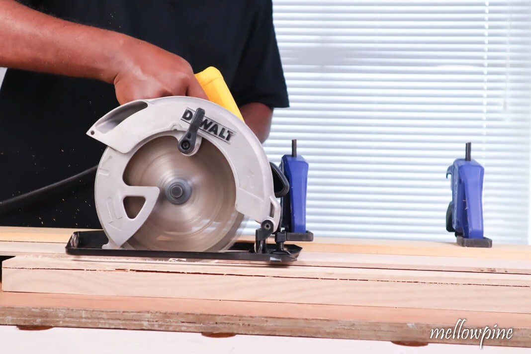 How to Make a Rabbet Cut with a Circular Saw [StepbyStep] MellowPine