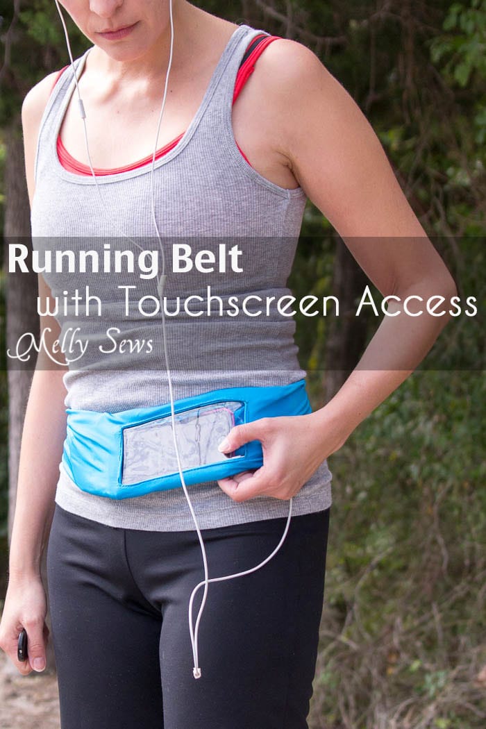 Running Belt with Touch Screen Access Melly Sews
