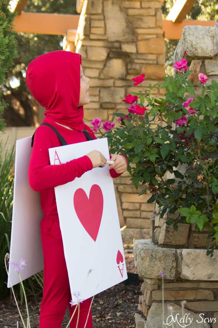 Card Soldier Costume from Alice in Wonderland Melly Sews