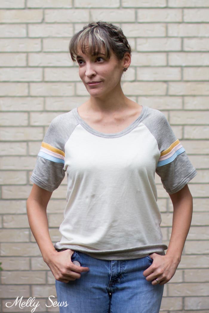 How to Add Stripes to Clothes a Tutorial to Sew Stripes Melly Sews