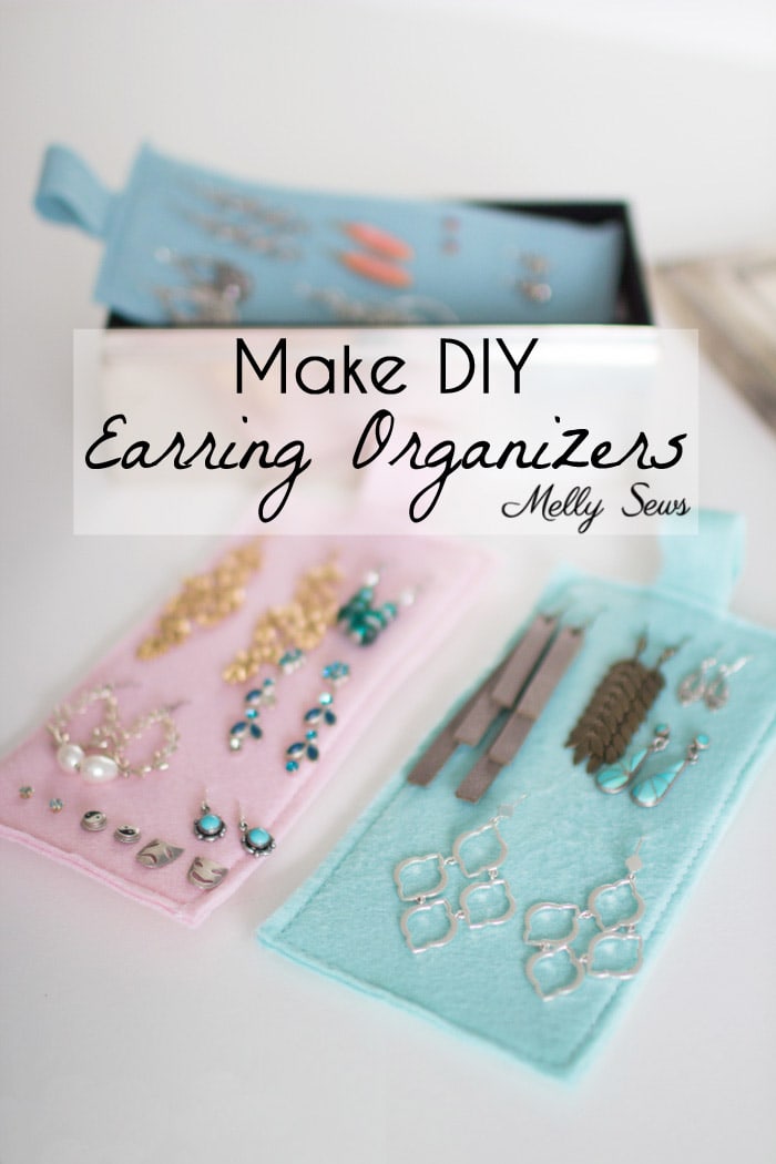 Earring Organizers DIY Earring Holder Melly Sews Bloglovin’